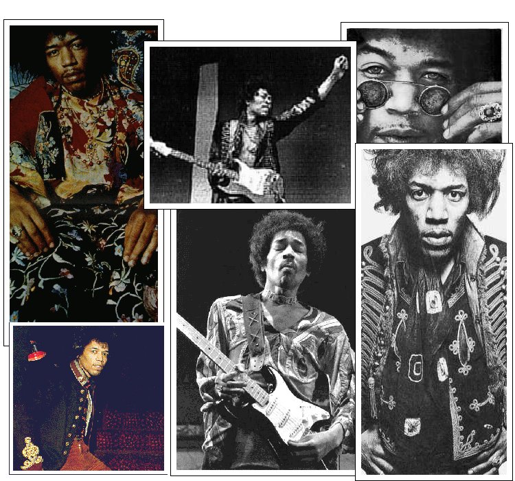 Jimi Hendrix ScrapBook Page 3